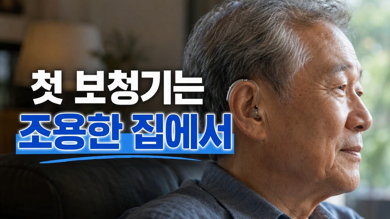 중계동보청기 어르신 첫 착용 시 실내 적응 훈련을 돕는 단계별 방법