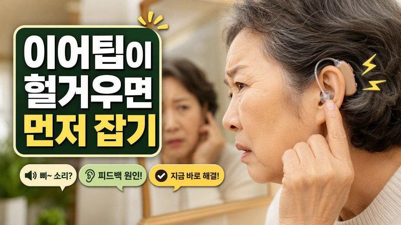 보청기 미세 소리(삐- 소리) 발생 원인과 해결 순서 7단계, 피팅 점검 전 확인할 것