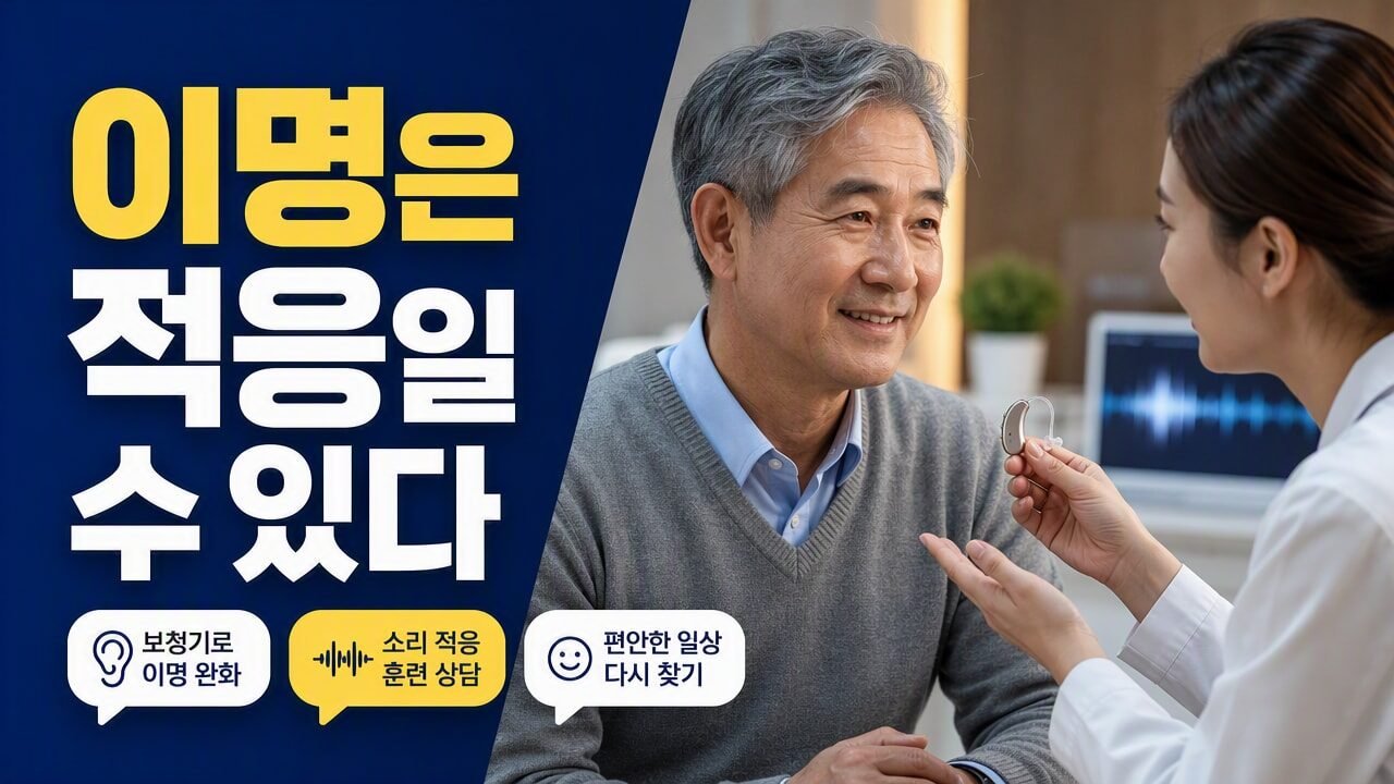 보청기에서 이명이 더 크게 느껴질 때, 적응 과정과 점검이 필요한 신호 구분하기